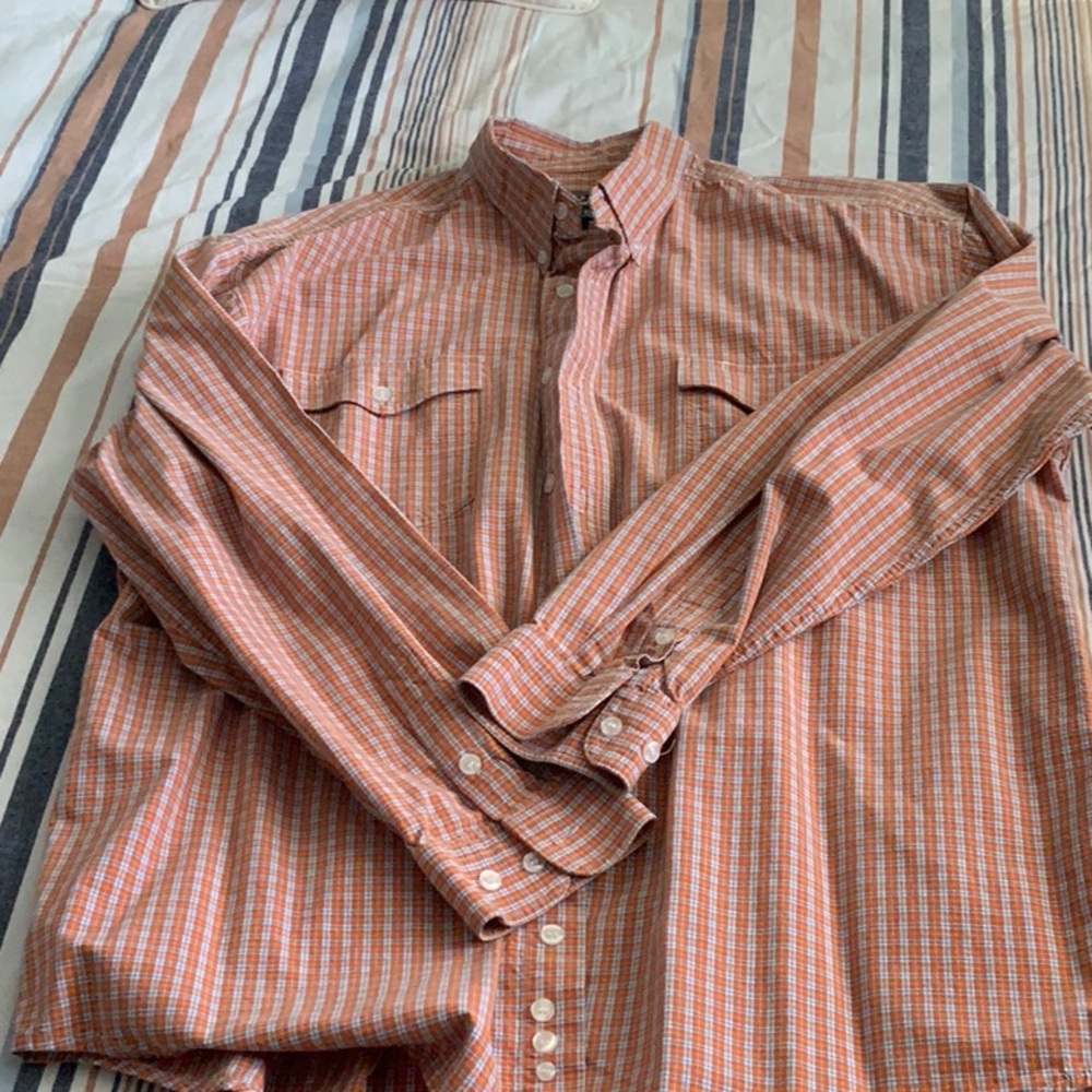 Roper xl button down shirt